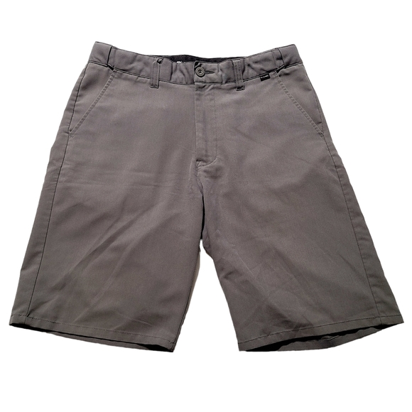 Travis Mathew Golf Shorts Men's 32 Striped 10" Inseam Gray - Picture 1 of 7